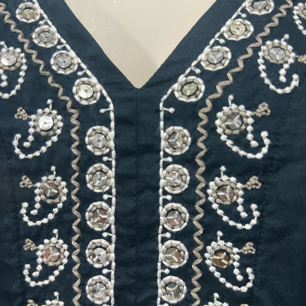 Express Navy Blue Blouse